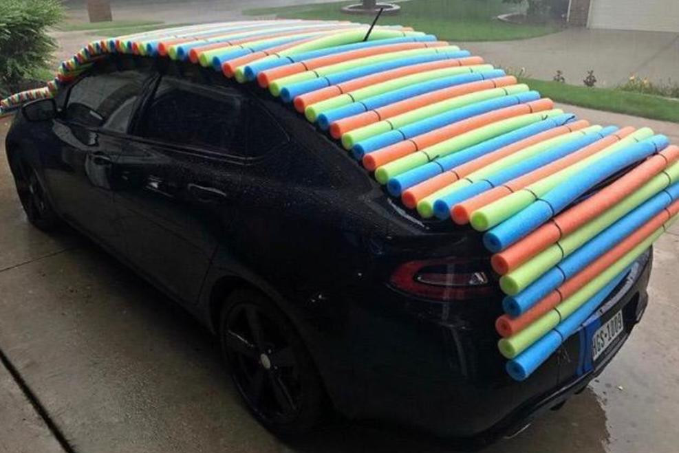 Best ideas about DIY Hail Car Cover
. Save or Pin Texans Find Creative Ways to Protect Cars From Hail – NBC Now.