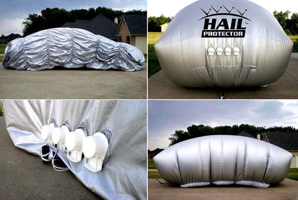 Best ideas about DIY Hail Car Cover
. Save or Pin Texas Guy Invents An Ingenious Inflatable Hail Protector Now.