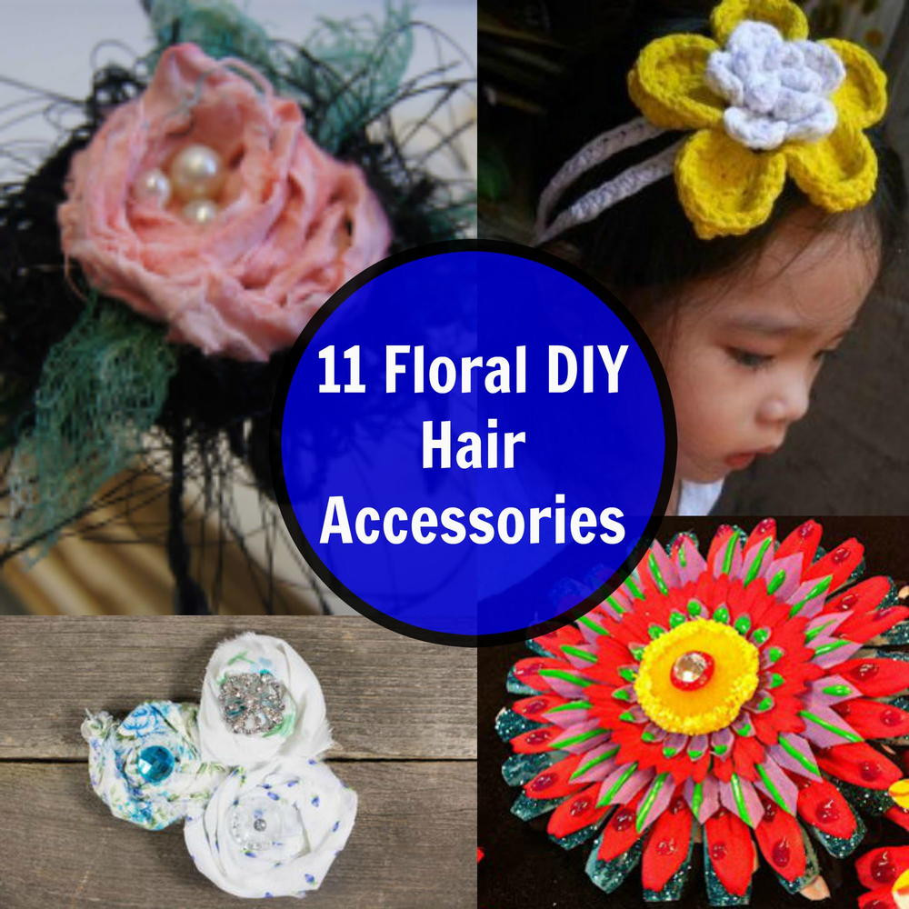 Best ideas about DIY Hair Accessories
. Save or Pin 11 Floral DIY Hair Accessories Now.