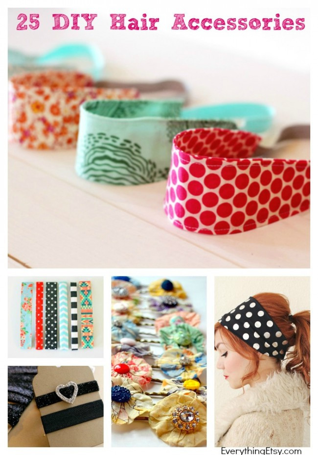 Best ideas about DIY Hair Accessories
. Save or Pin 25 DIY Hair Accessories to Make Now EverythingEtsy Now.