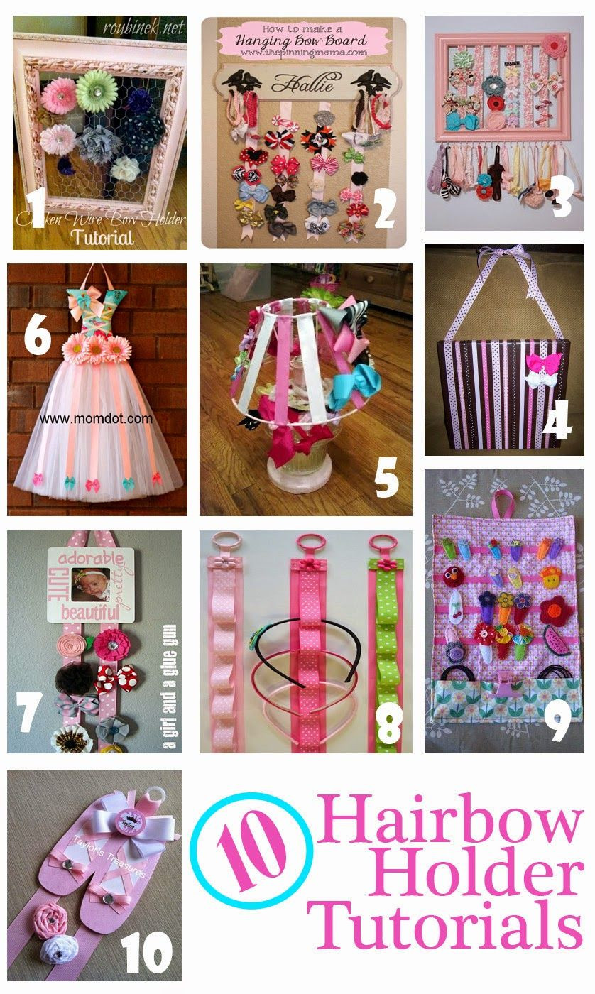 Best ideas about DIY Hair Bow Holders
. Save or Pin Trying to figure how to organize your little girls Now.