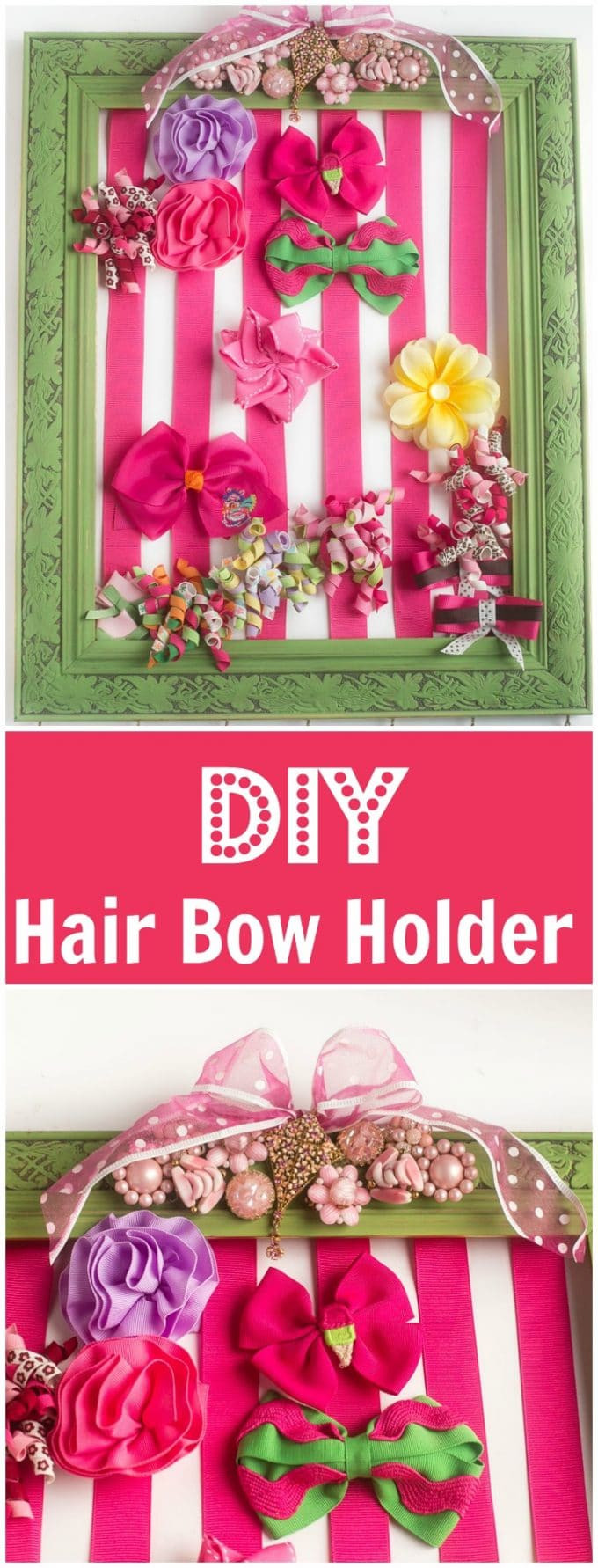 Best ideas about DIY Hair Bow Organizer
. Save or Pin DIY Hair Bow Holder Tutorial Dinner at the Zoo Now.