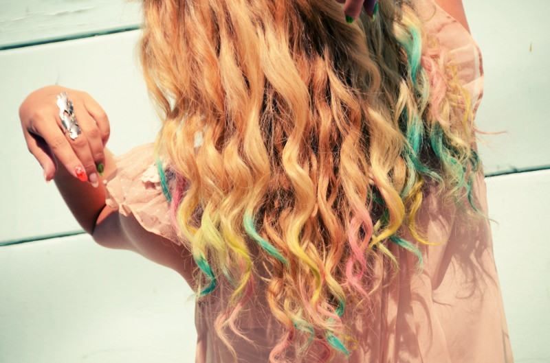 Best ideas about DIY Hair Chalking
. Save or Pin Mr Kate DIY colorful pastel chalk tips hair tutorial Now.