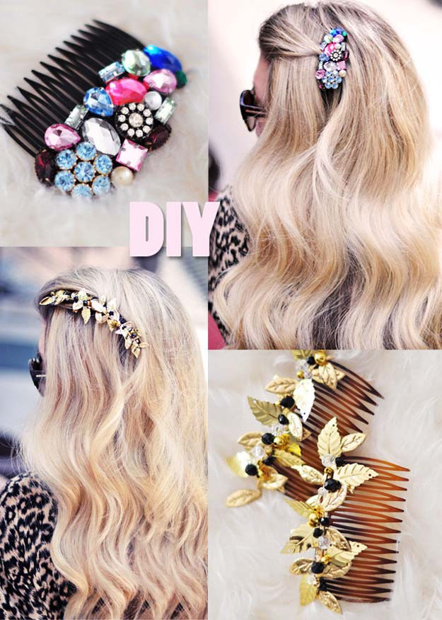 Best ideas about DIY Hair Clips
. Save or Pin The 38 Most Creative DIY Hair Accessories We Could Find Now.