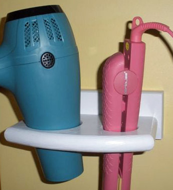 Best ideas about DIY Hair Dryer And Curling Iron Holder
. Save or Pin Bathroom Organizer Hair Blow Dryer Straightener Flat Iron Now.