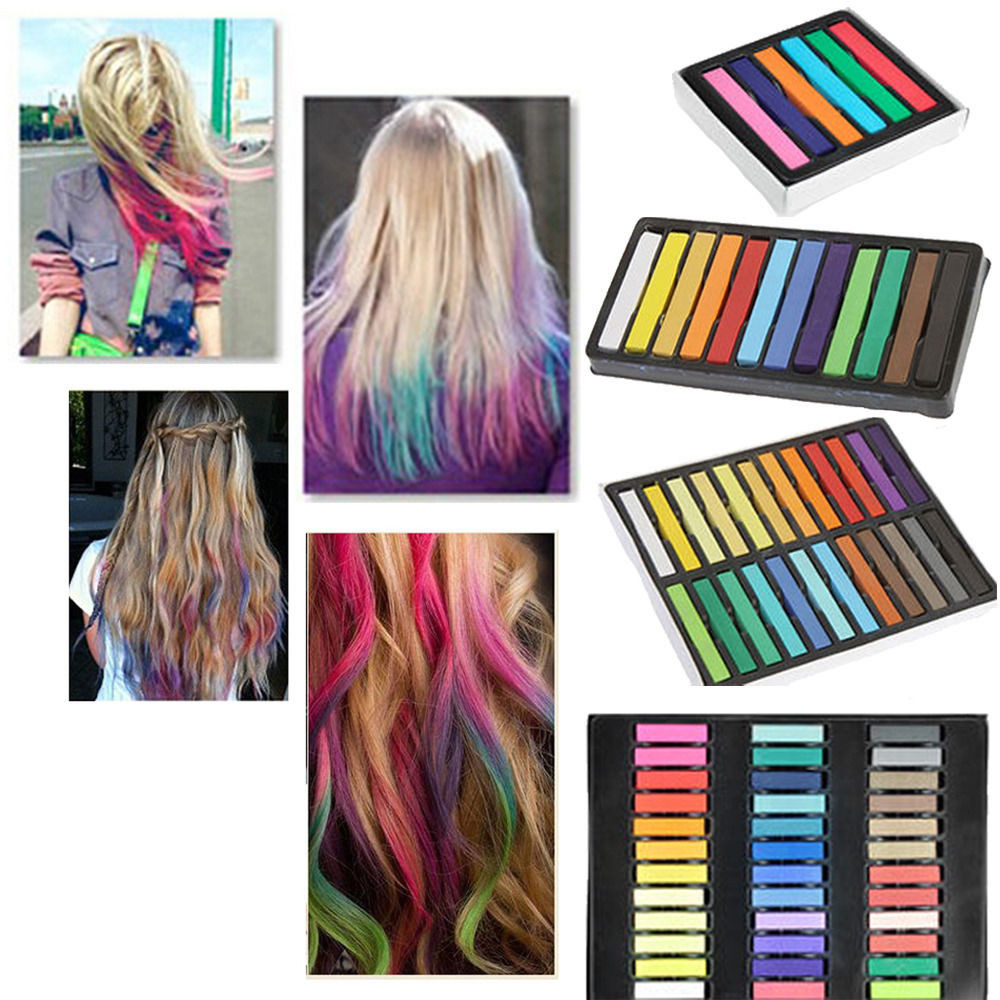 Best ideas about DIY Hair Dye
. Save or Pin DIY Easy Temporary Fast Colors Hair Chalk Dye Soft Hair Now.