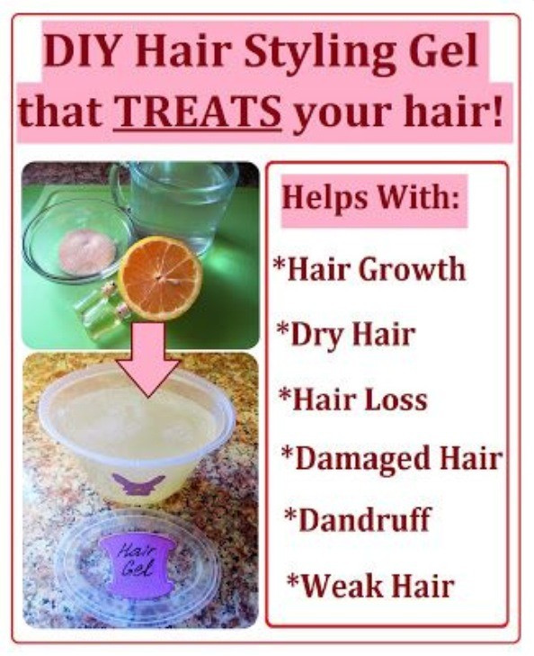 Best ideas about DIY Hair Mousse
. Save or Pin DIY Hair Styling Gel And Treatment🎀🎀 Now.