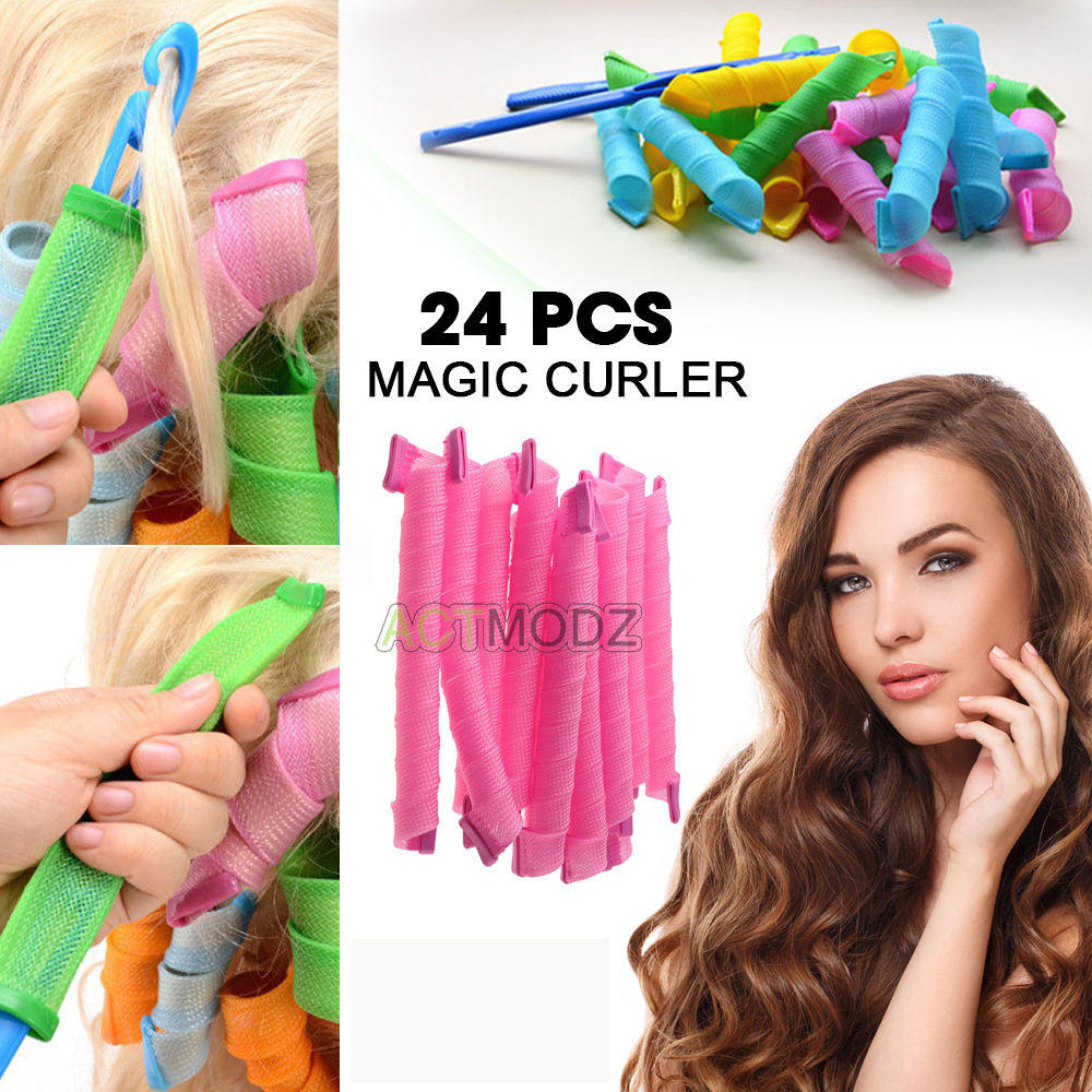 Best ideas about DIY Hair Rollers
. Save or Pin NEW 24Pcs Hair Rollers DIY Curlers Magic Circle Now.
