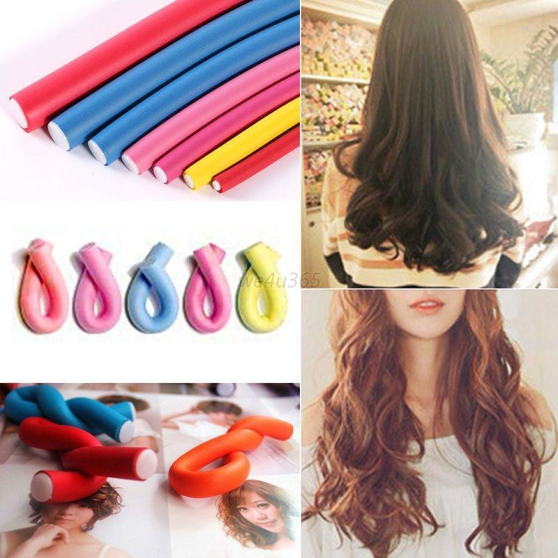 Best ideas about DIY Hair Rollers
. Save or Pin Women s 10Pcs Curler Makers Soft Foam Bendy Curls DIY Now.