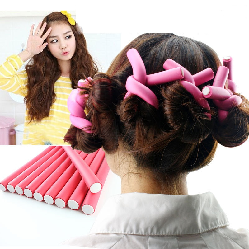 Best ideas about DIY Hair Rollers
. Save or Pin 5pcs DIY Hairstyle Bendy Hair Styling Tools Plastic Curler Now.