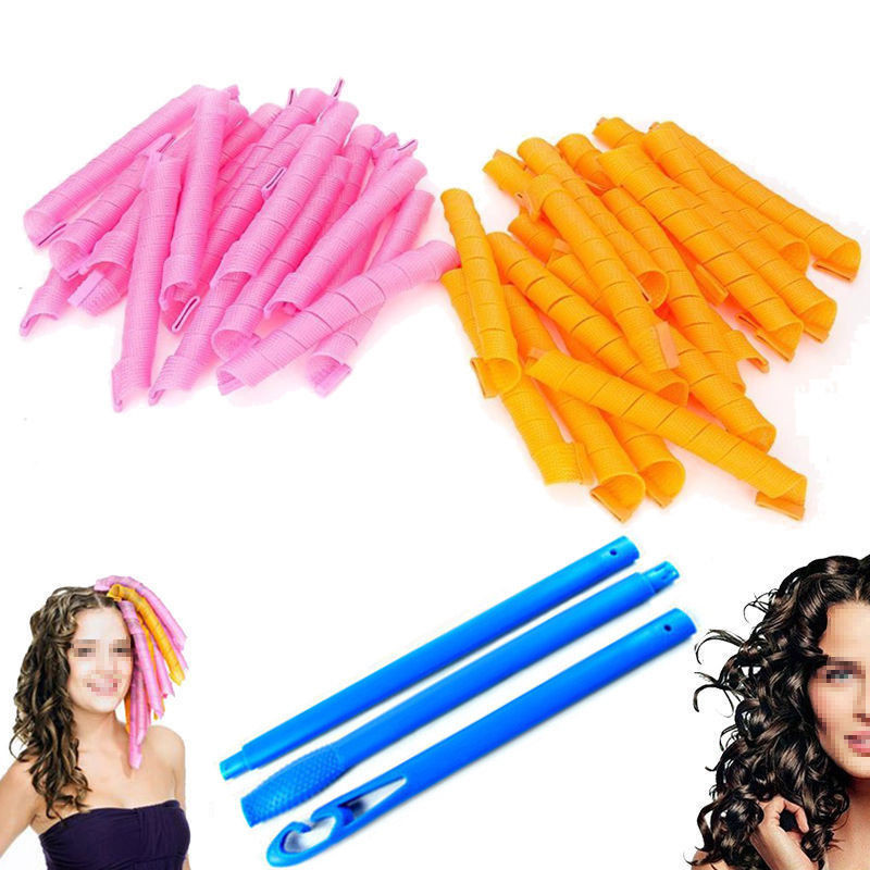 Best ideas about DIY Hair Rollers
. Save or Pin 40 PCS 55CM 22" Curl DIY Hair Curlers Tool Spiral Circle Now.