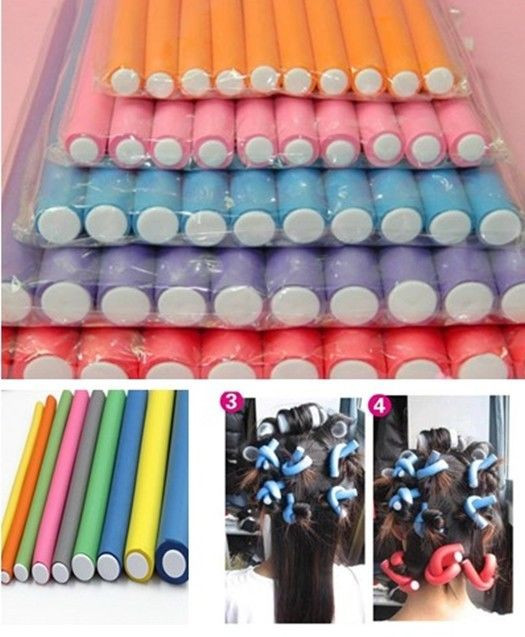 Best ideas about DIY Hair Rollers
. Save or Pin 10Pcs Hair Curlers Soft Foam Bendy Curls Tool DIY Styling Now.