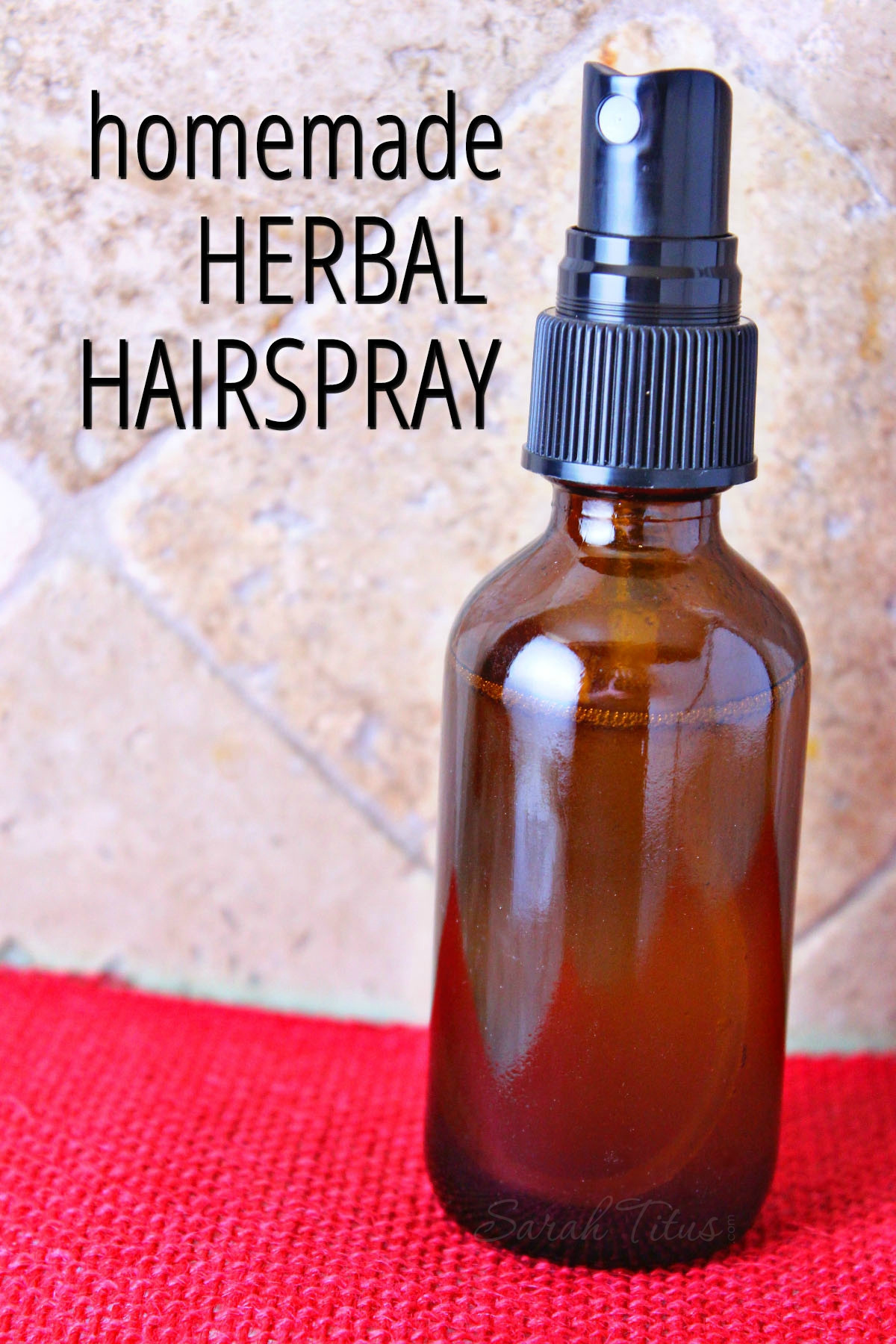 Best ideas about DIY Hair Spray
. Save or Pin Homemade Herbal Hairspray Sarah Titus Now.