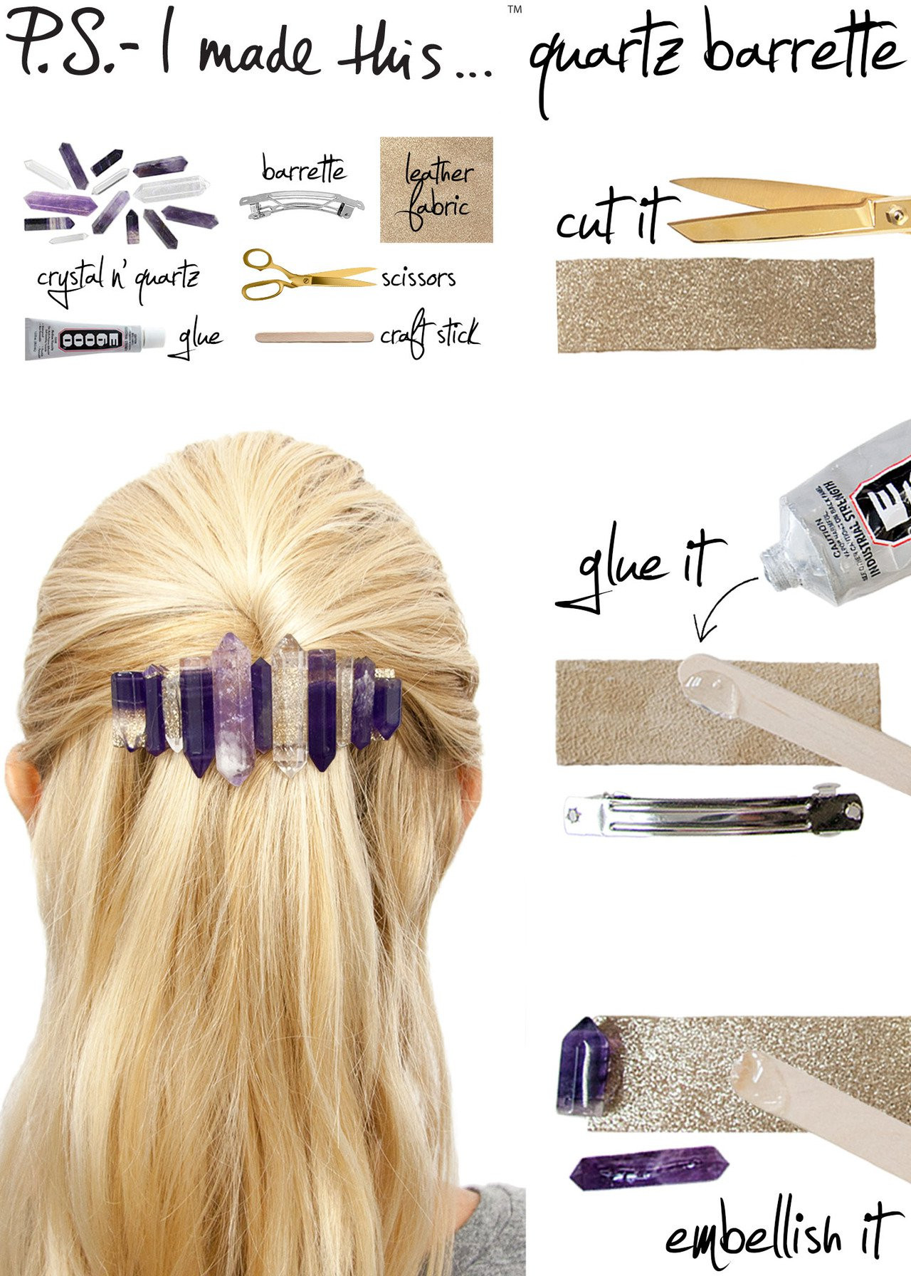 Best ideas about DIY Haircut Clip
. Save or Pin 16 Cute and Easy DIY Hair Accessories fashionsy Now.