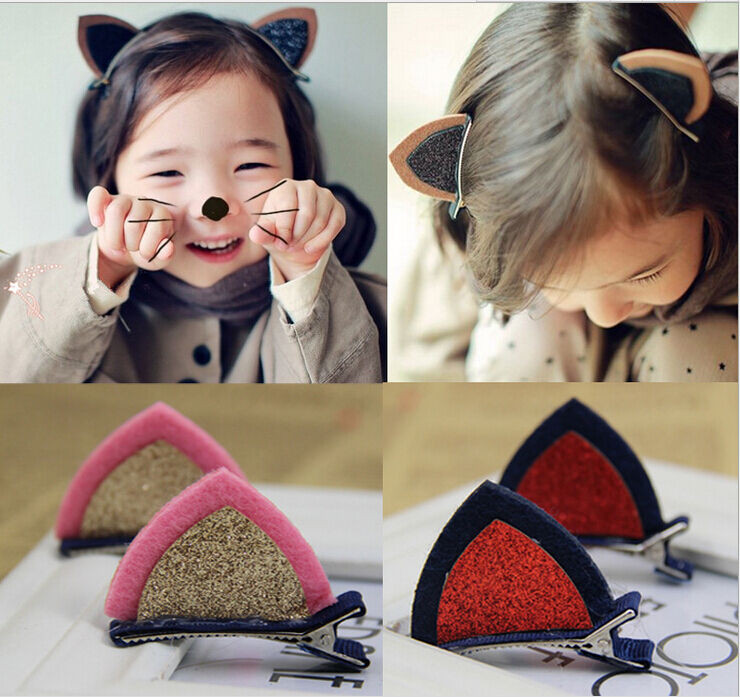 Best ideas about DIY Haircut Clip
. Save or Pin 2pcs Girls Hair Clips Baby Kids Hair Pin Ribbon Cat Ear Now.