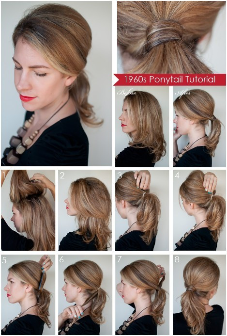 Best ideas about DIY Haircut For Long Hair
. Save or Pin Diy Ponytail Hairstyles for Medium Long Hair PoPular Now.