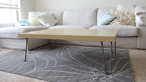 Best ideas about DIY Hairpin Leg Coffee Table
. Save or Pin DIY HAIRPIN LEG COFFEE TABLE Miss Louie Now.