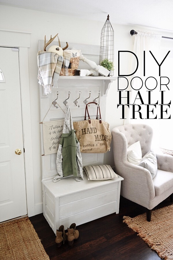 Best ideas about DIY Hall Trees
. Save or Pin DIY Door Hall Tree Now.
