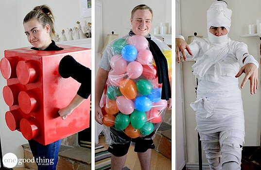 Best ideas about DIY Halloween Costume Ideas For Adults
. Save or Pin Simple DIY Halloween Costumes For Adults & Kids e Good Now.