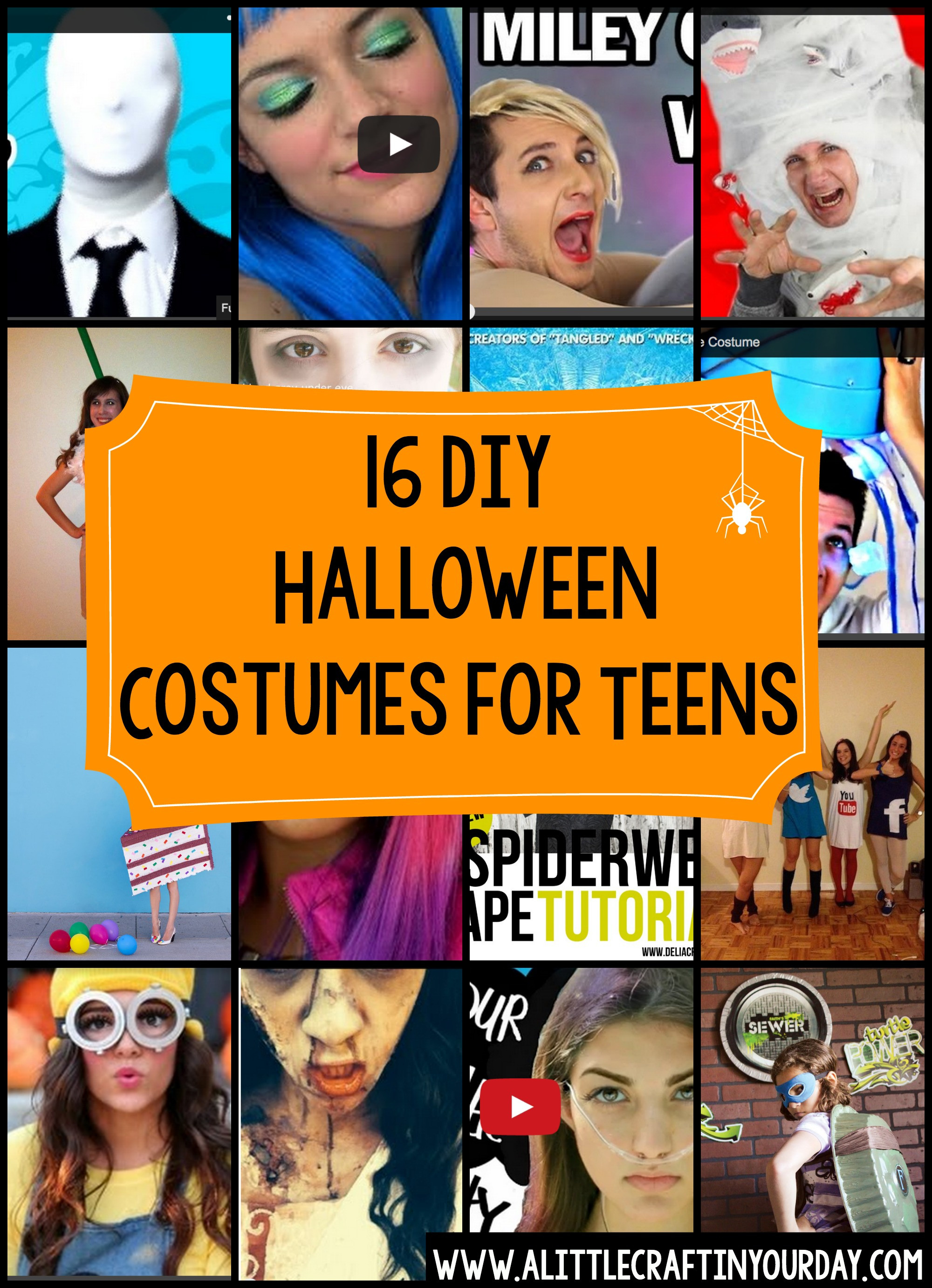 Best ideas about DIY Halloween Costumes For Teens
. Save or Pin DIY Halloween Costumes for Teens A Little Craft In Your Day Now.