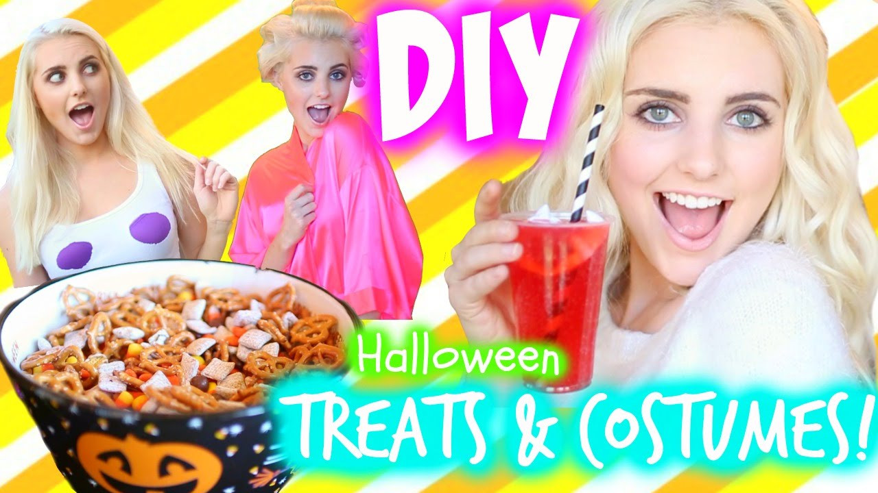 Best ideas about DIY Halloween Costumes Youtube
. Save or Pin DIY Halloween Treats & Last Minute Costume Ideas Now.