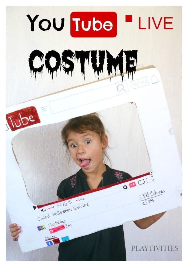 Best ideas about DIY Halloween Costumes Youtube
. Save or Pin DIY Youtube Halloween Costume PLAYTIVITIES Now.