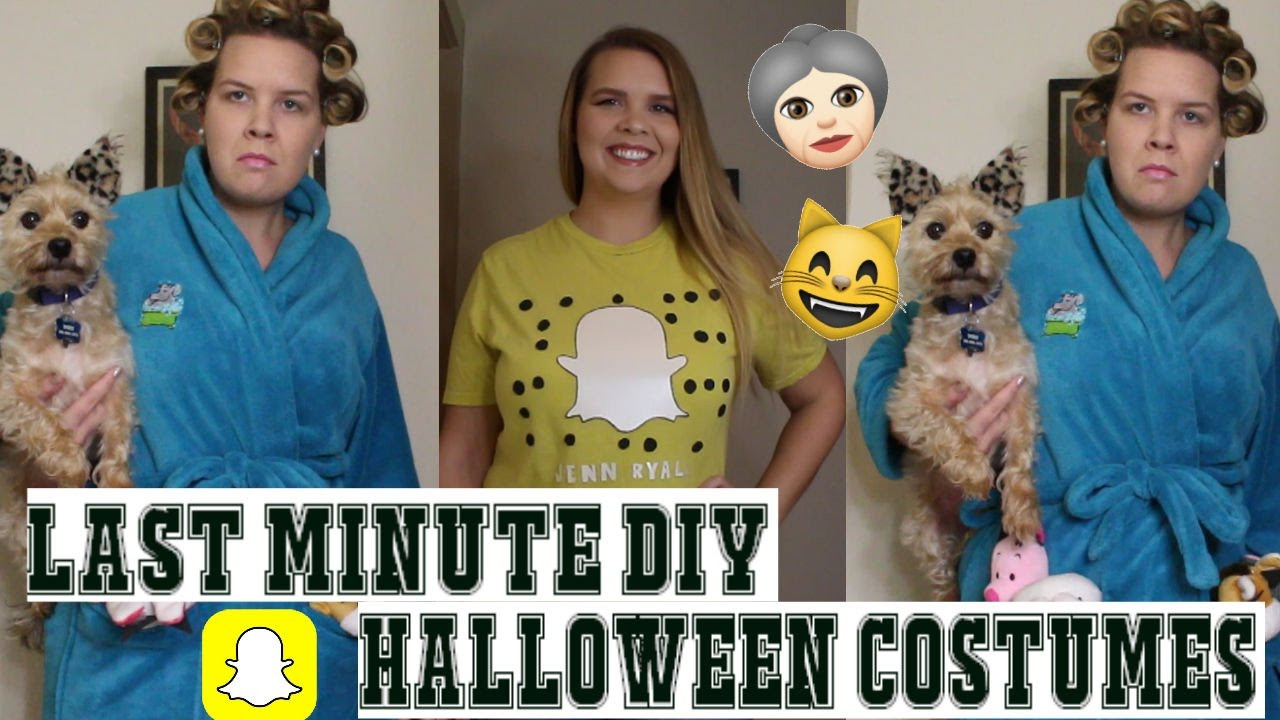 Best ideas about DIY Halloween Costumes Youtube
. Save or Pin Two Last Minute DIY Halloween Costumes Now.