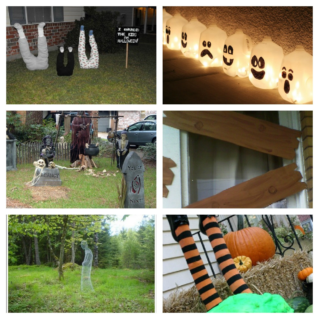 Best ideas about DIY Halloween Decorations Outdoor
. Save or Pin Halloween Roundup DIY Yard Decorations Now.