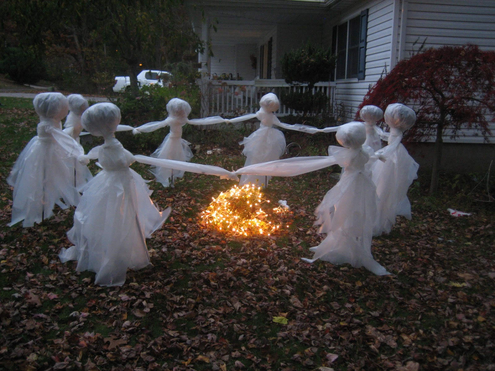 Best ideas about DIY Halloween Decorations Outdoor
. Save or Pin 11 Easy DIY Halloween Decorations With Trash Bags Now.