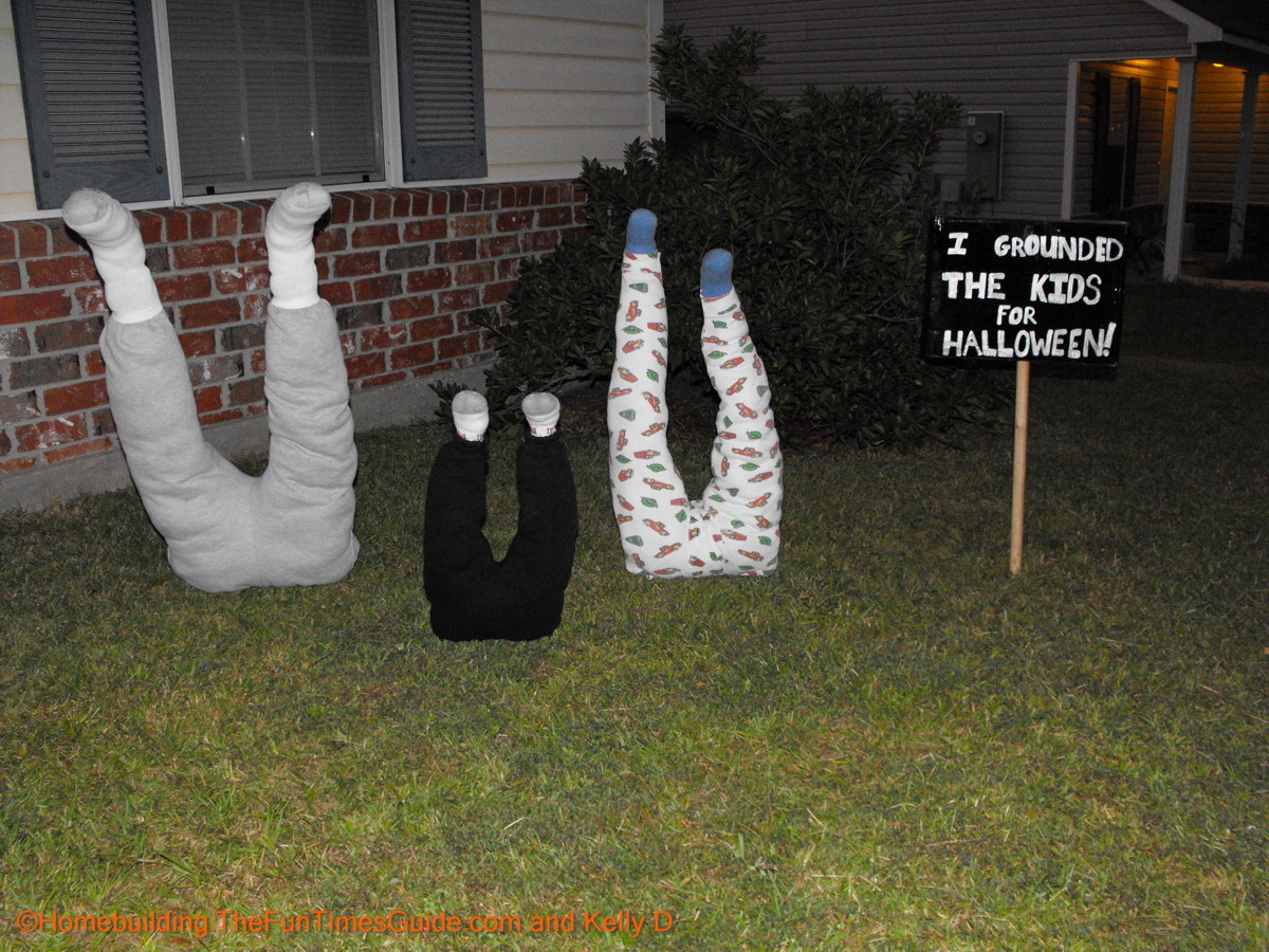 Best ideas about DIY Halloween Decorations Outdoor
. Save or Pin Kids Being Bad Ground Them For Halloween This Year Now.