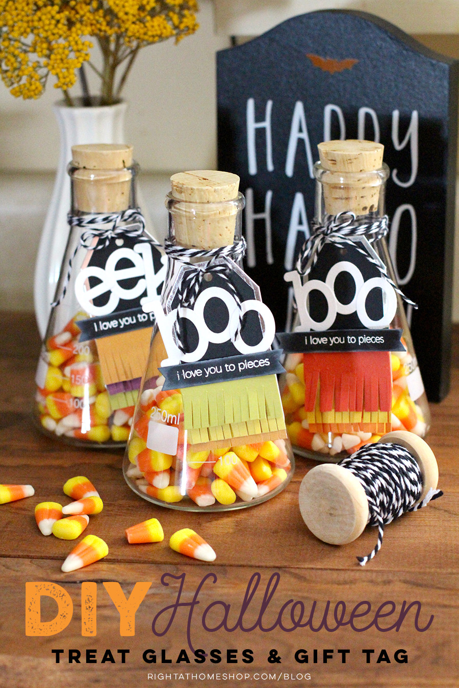 Best ideas about DIY Halloween Gifts
. Save or Pin DIY Project Ideas Halloween Treat Glasses Now.