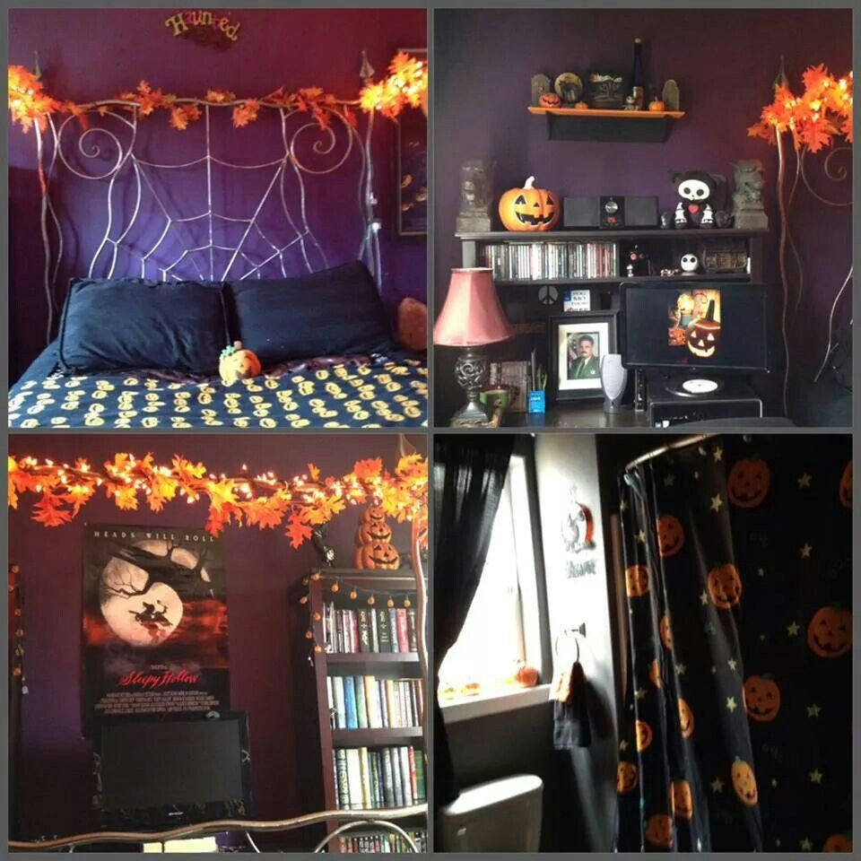 Best ideas about DIY Halloween Room Decorations
. Save or Pin Halloween bedroom … Halloween House Now.