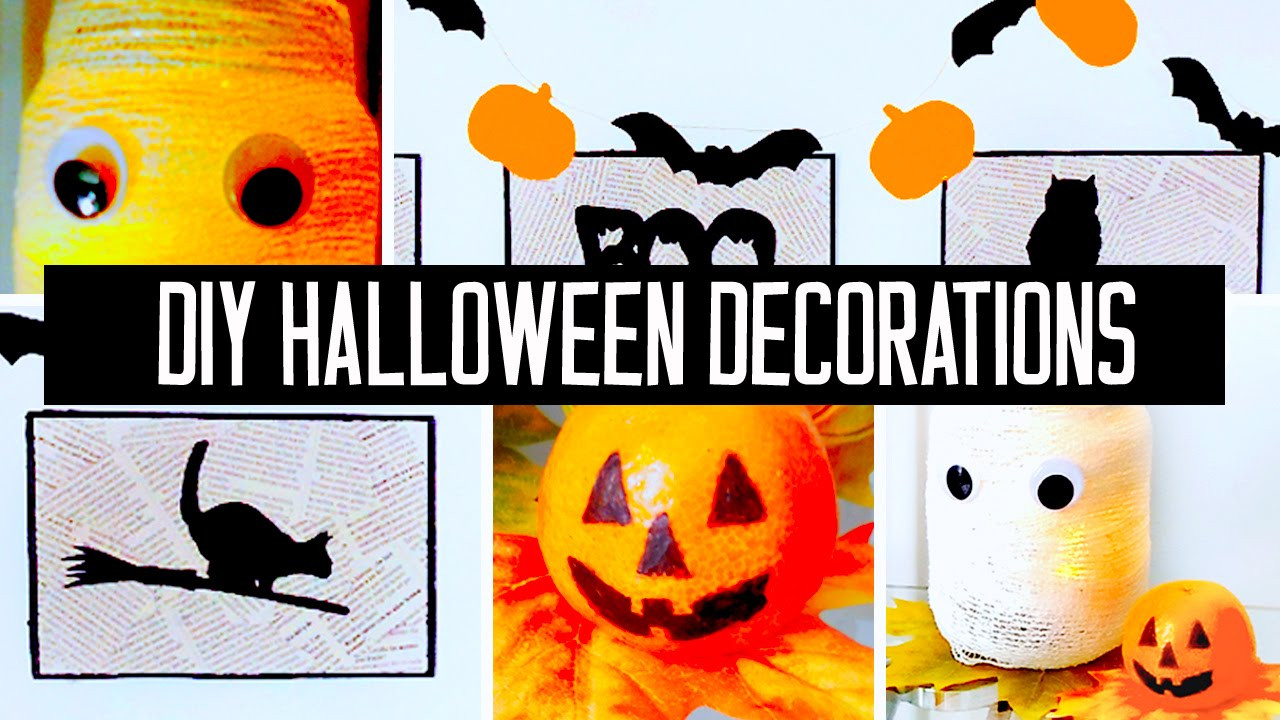 Best ideas about DIY Halloween Room Decorations
. Save or Pin SUPER easy & affordable DIY Halloween decorations for your Now.