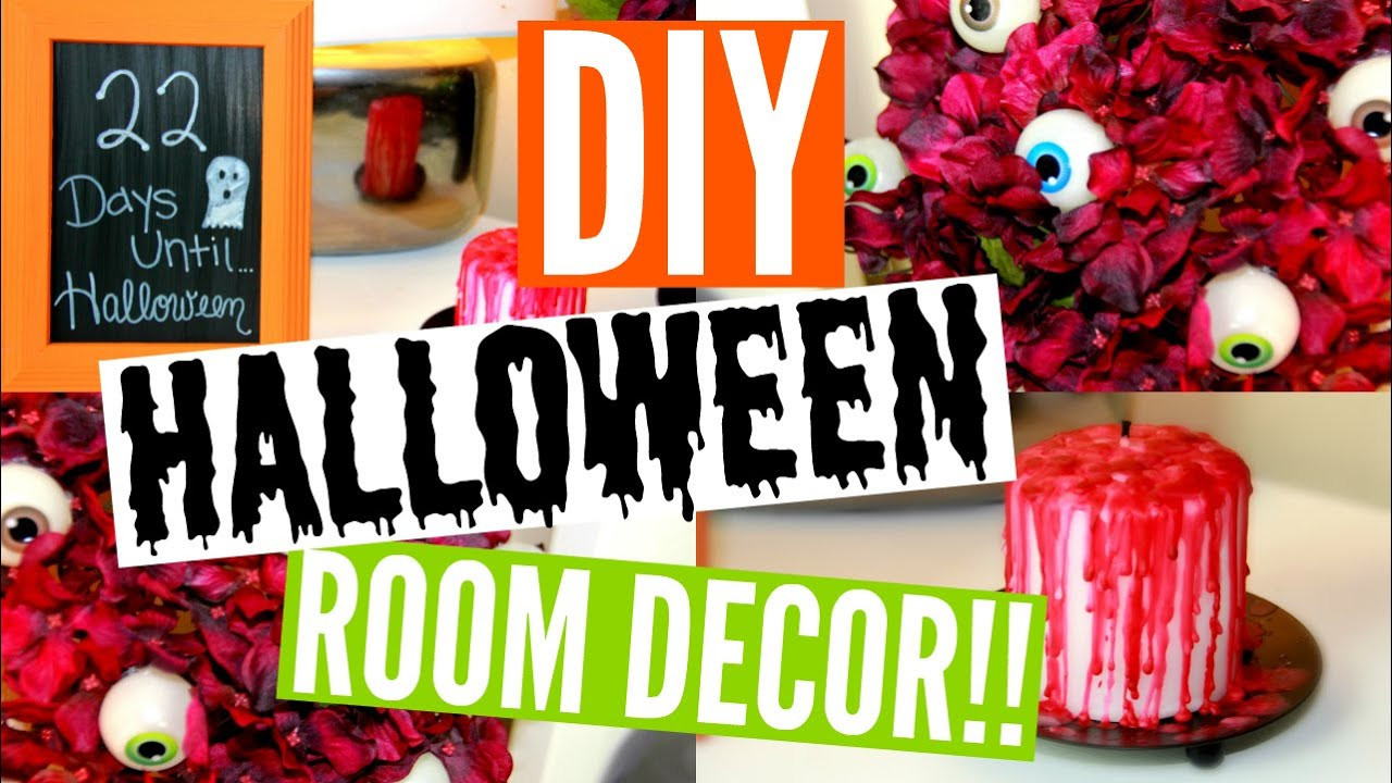 Best ideas about DIY Halloween Room Decorations
. Save or Pin DIY HALLOWEEN ROOM DECOR Now.