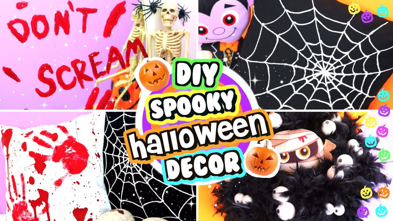 Best ideas about DIY Halloween Room Decorations
. Save or Pin DIY HALLOWEEN DECORATIONS DIY ROOM DECOR FOR HALLOWEEN Now.
