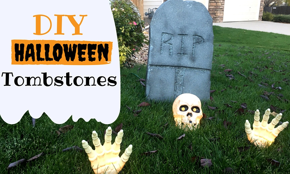 Best ideas about DIY Halloween Tombstones
. Save or Pin DIY Halloween Tombstones Colorado Anne Now.
