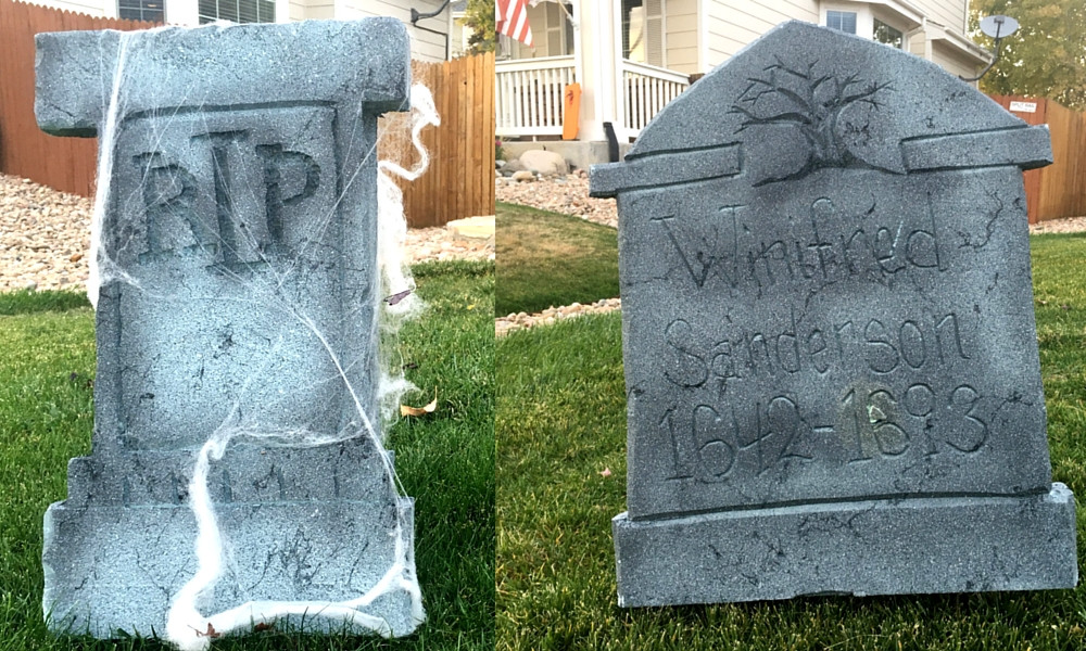 Best ideas about DIY Halloween Tombstones
. Save or Pin DIY Halloween Tombstones Colorado Anne Now.