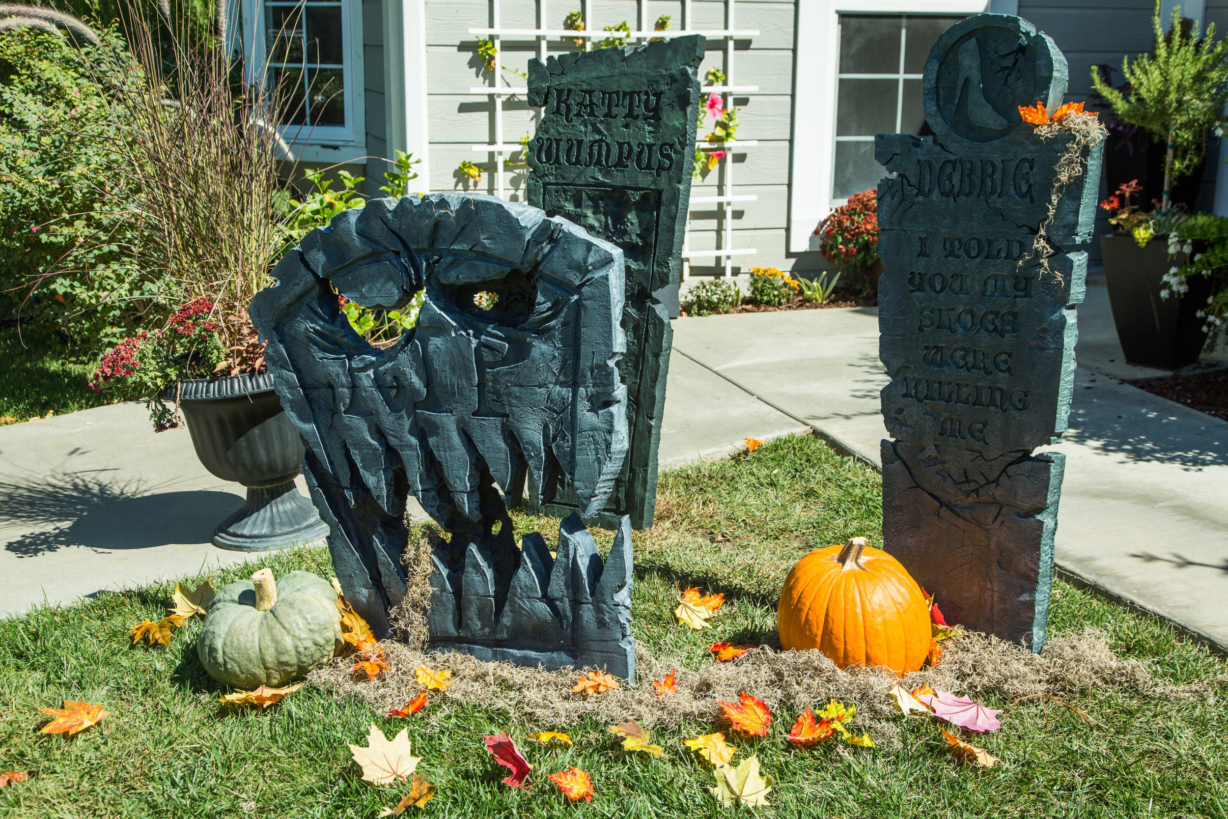 Best ideas about DIY Halloween Tombstones
. Save or Pin How To DIY Halloween Tombstones Now.