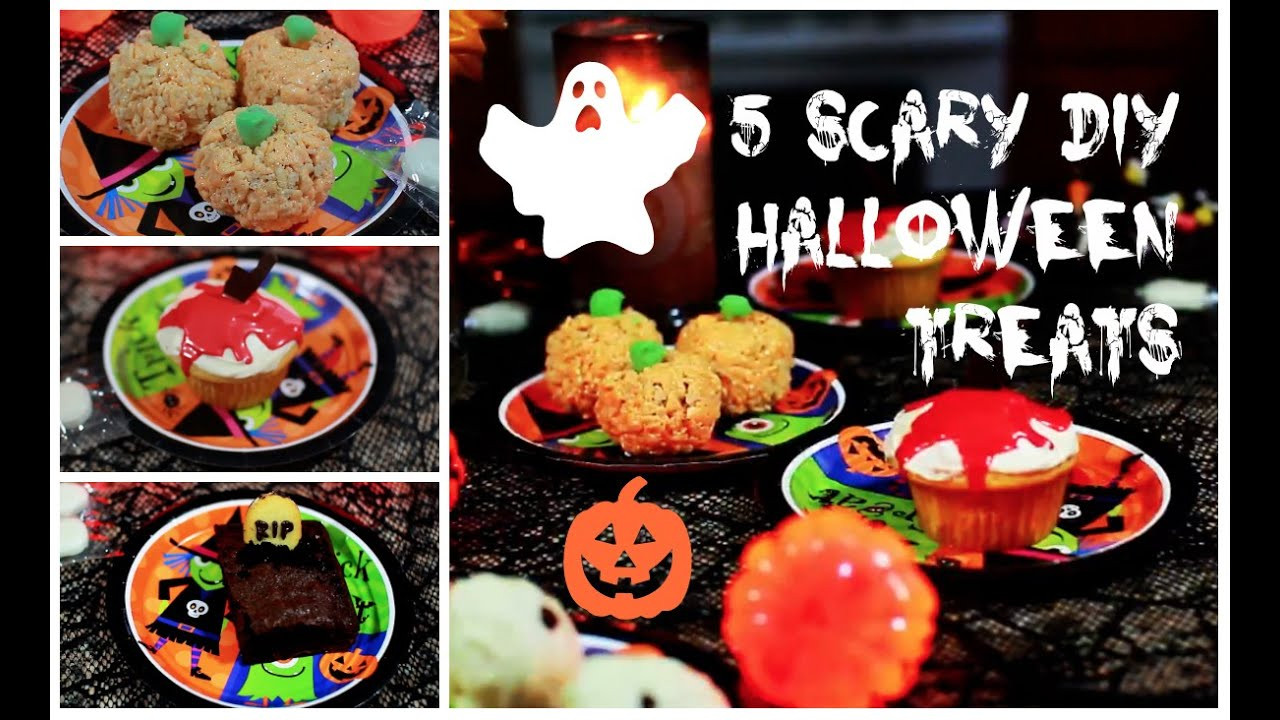 Best ideas about DIY Halloween Treats
. Save or Pin 5 DIY HALLOWEEN TREATS SUPER FAST AND EASY Now.