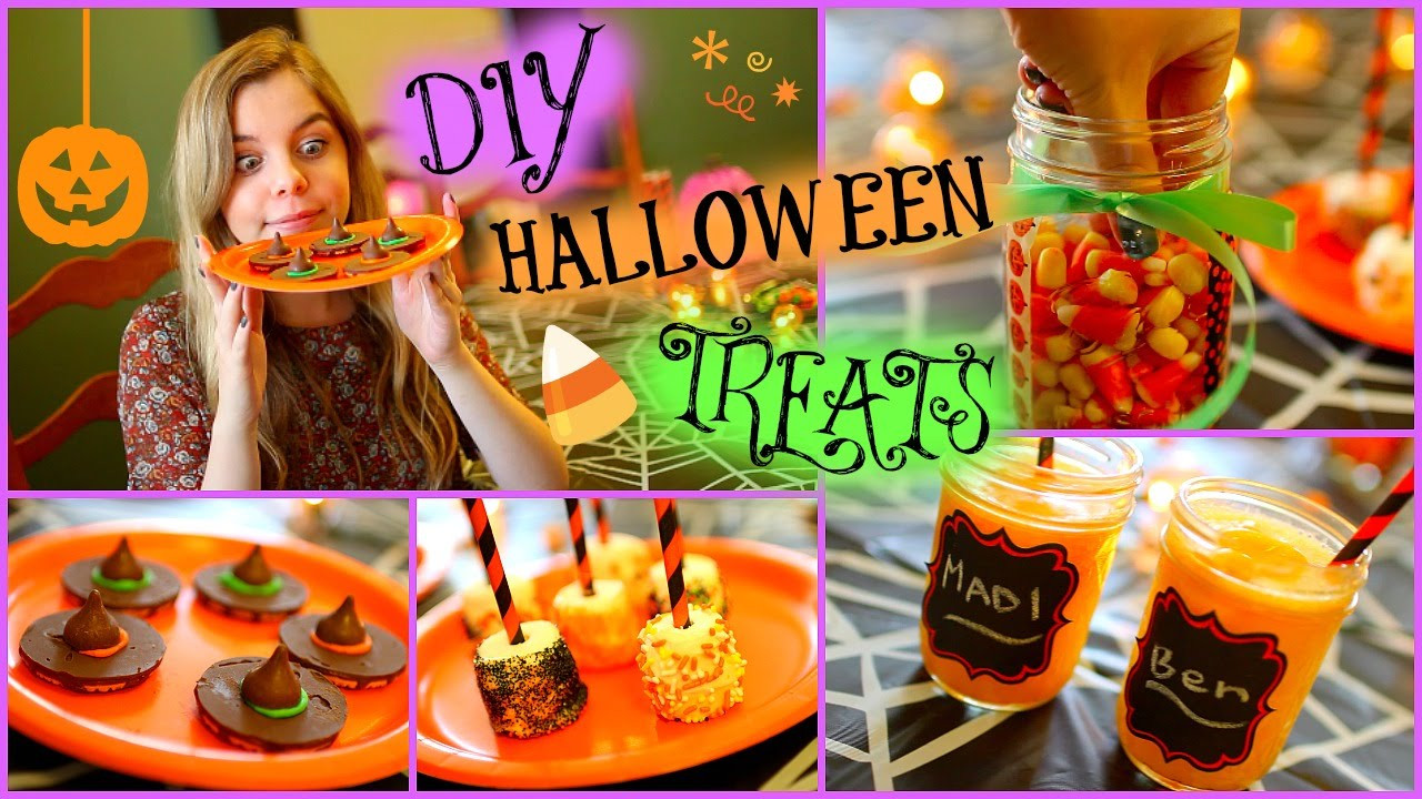 Best ideas about DIY Halloween Treats
. Save or Pin Easy DIY Halloween Treats Now.