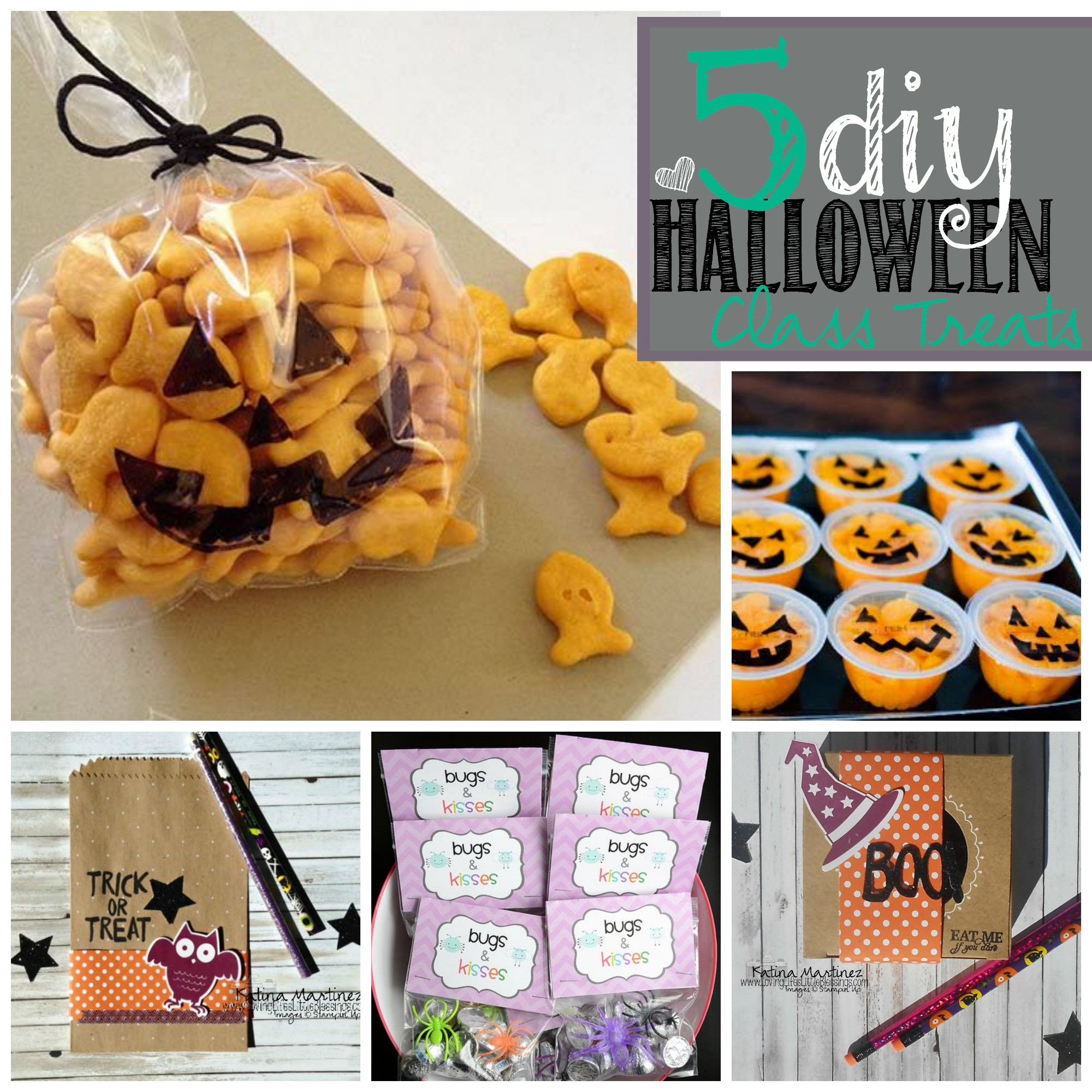 Best ideas about DIY Halloween Treats
. Save or Pin 5 Super Easy DIY Halloween Class Treats Loving Life s Now.