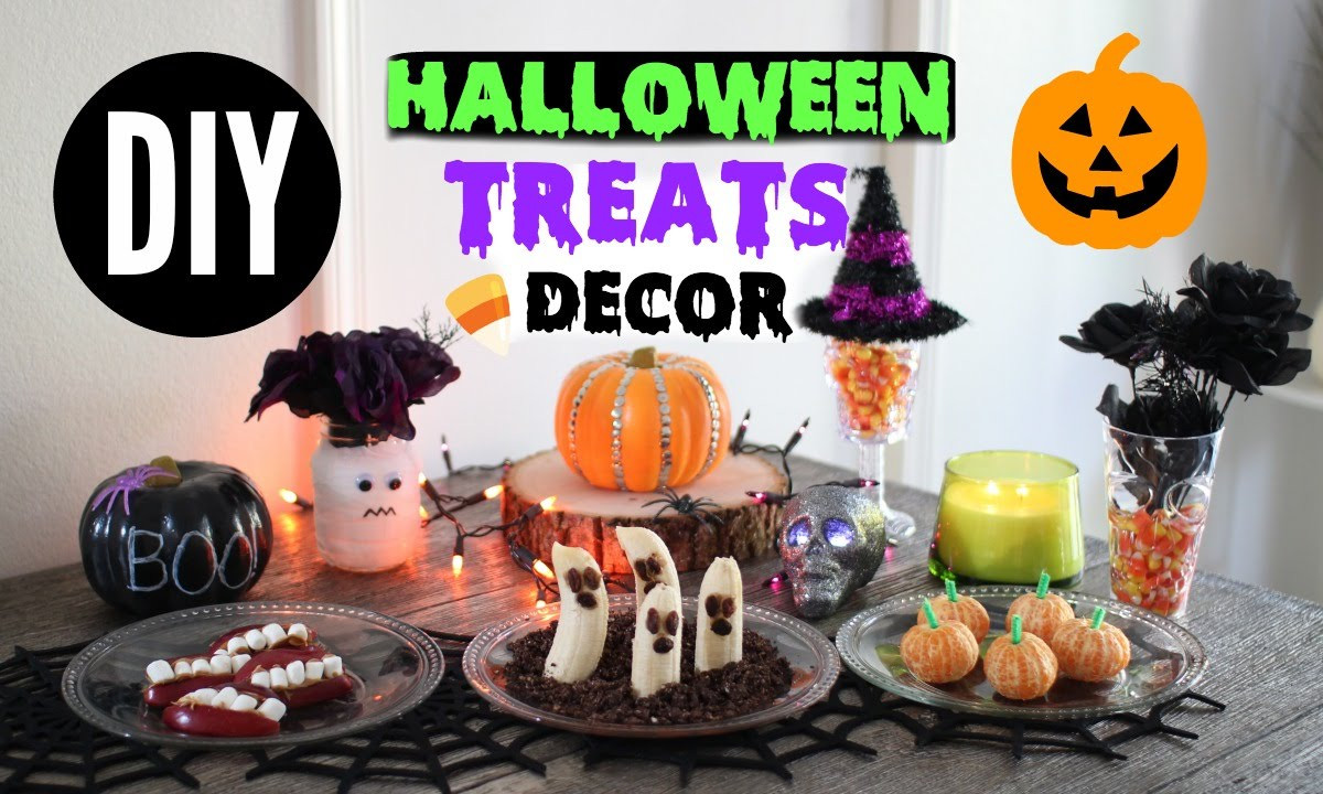 Best ideas about DIY Halloween Treats
. Save or Pin DIY Halloween Snacks & Decor Quick & Easy Party Treats Now.