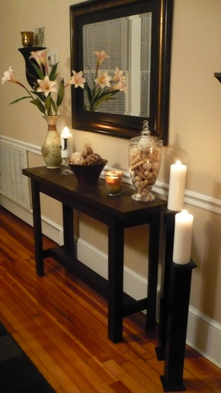 Best ideas about DIY Hallway Table
. Save or Pin DIY Console Table with Life as Lori Somewhat Simple Now.