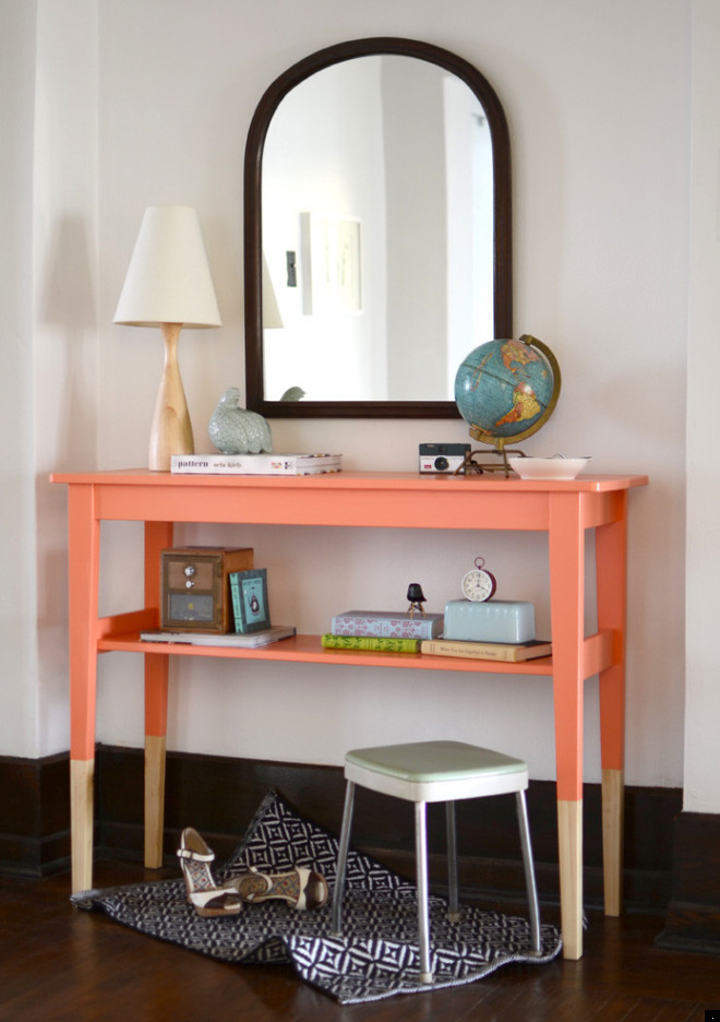 Best ideas about DIY Hallway Table
. Save or Pin DIY entryway table idea Now.