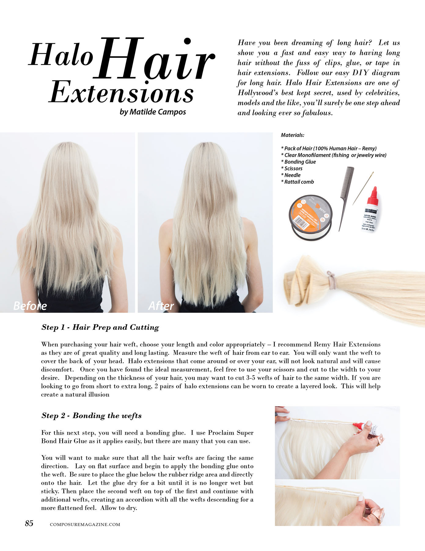 Best ideas about DIY Halo Hair Extensions
. Save or Pin Beauty Halo Hair Extensions – posure Magazine Now.
