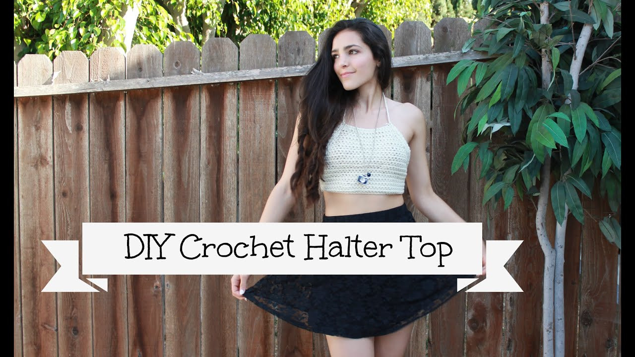 Best ideas about DIY Halter Top
. Save or Pin DIY Crochet Halter Top Now.