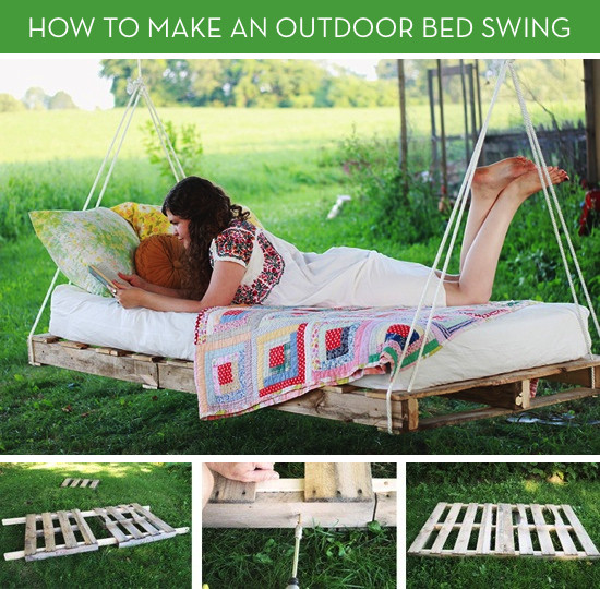 Best ideas about DIY Hammock Bed
. Save or Pin Move Over Hammocks How to Make an Outdoor Bed Swing Now.