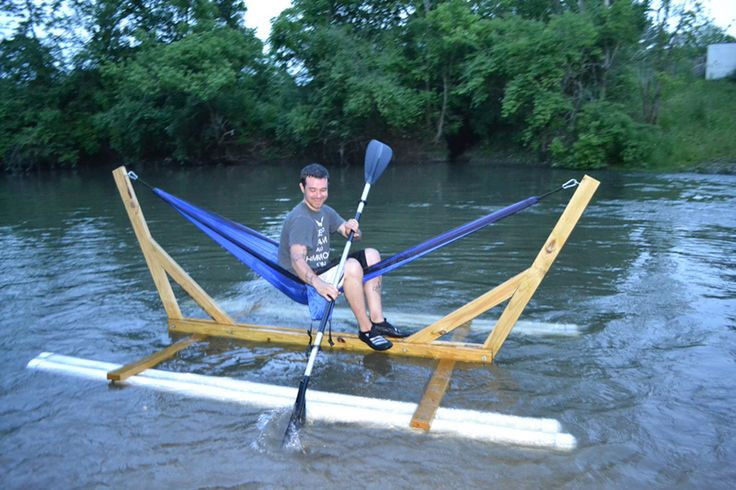 Best ideas about DIY Hammock Stand Pvc
. Save or Pin Solo ENO hammock raft For the raft silliness and look Now.