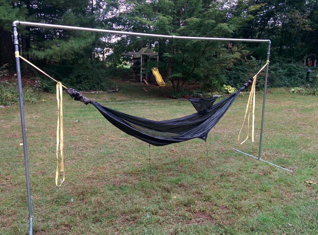 Best ideas about DIY Hammock Stand Pvc
. Save or Pin 32 Pvc Pipe Hammock Stand Threaded Pipe Hammock Stand V32 Now.