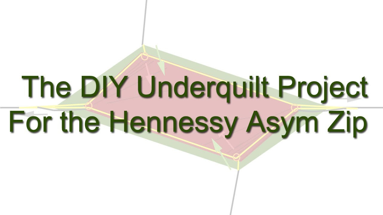 Best ideas about DIY Hammock Underquilt Plans
. Save or Pin DIY Underquilt for Hennessy Hammock Asym Zip Now.